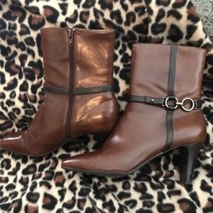 Liz Claiborne Leather Dress Boot